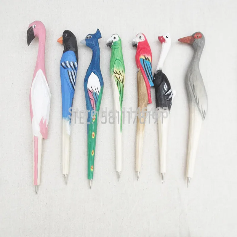 Шариковая ручка для резьбы в виде животных шариковая форме цветка деревянные