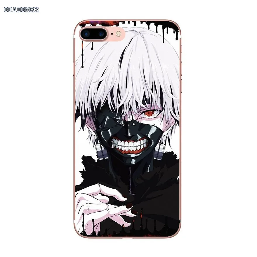 Прозрачный чехол из ТПУ Tokyo Ghouls Anime для Huawei Honor 6 Play 4C 5C 5 7X 8 9 Lite 5A 6A 6C Pro Y3 Y5 Y6 II Mate 7