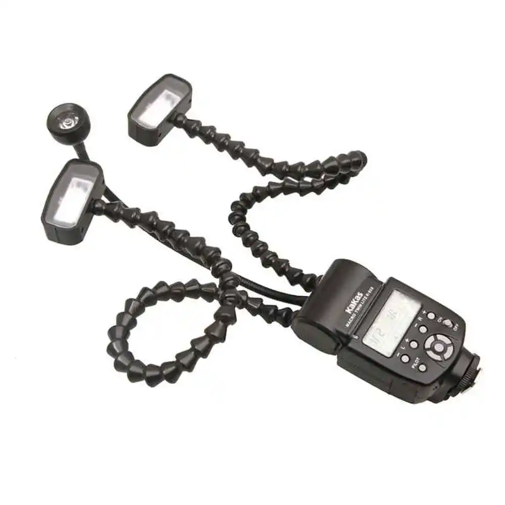 GN58 5600K Magic LED Flash Photo Macro Speedlite Flashlight LCD Display for Canon Nikon Panasonic Olympus Sony Camera | Электроника