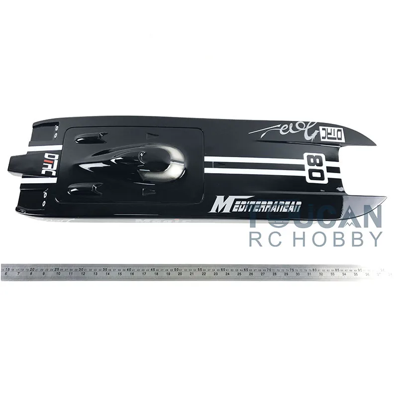 

E32 KIT Cheetah / Germany Fiber Glass Electric Racing Speed Boat Hull Only for Advanced Player Black TH02634