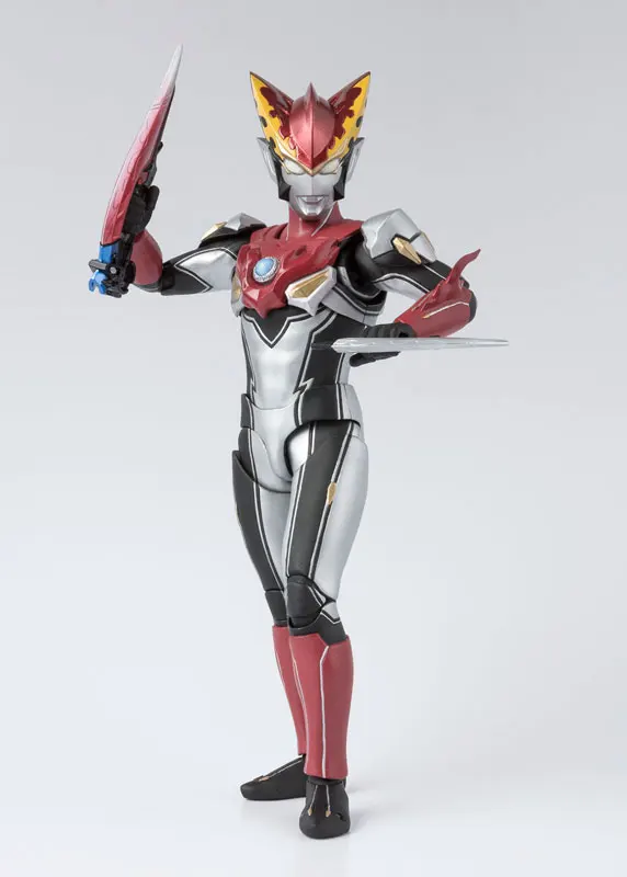 Оригинальный BANDAI SPIRITS Tamashii Наций S.H. Figuarts / SHF фигурку-Ultraman Rosso пламя | Игрушки и