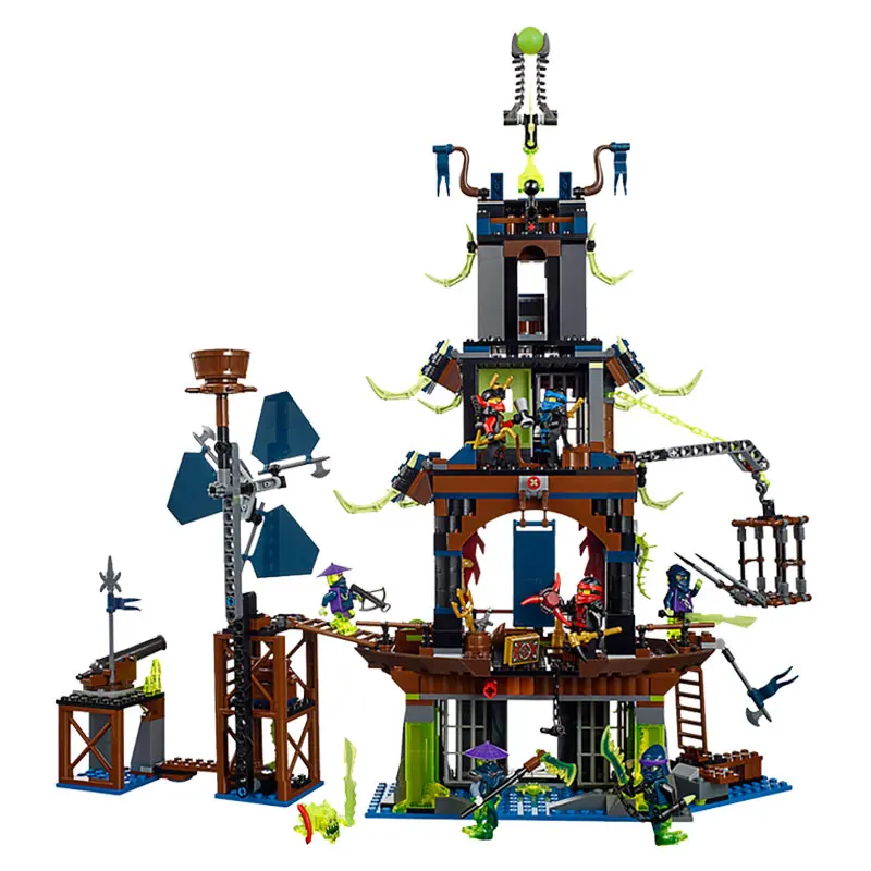 Бела 1069 10401 шт. Ninjago Рисунок Конструкторы город Stiix мастеров Spinjitzu фигурки героев