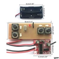 drop shipwholesale 4 channel 2 4g remote control receiver module kit circuit board for rc model car apr28