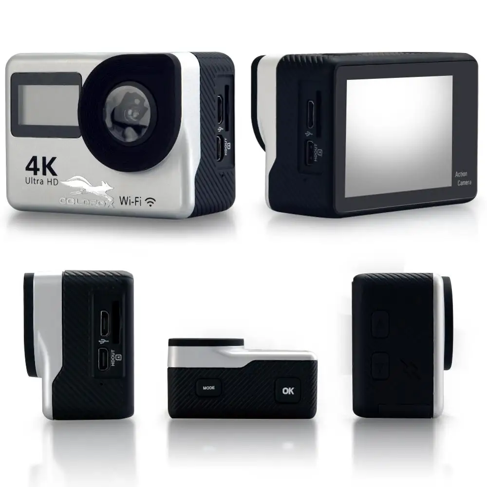 Продажа Экшн-камера Ultra HD 4K Wifi 1080P спортивная Экшн-камера с дистанционным управлением DVR Go Водонепроницаемая профессиональная камера на велосипедны...