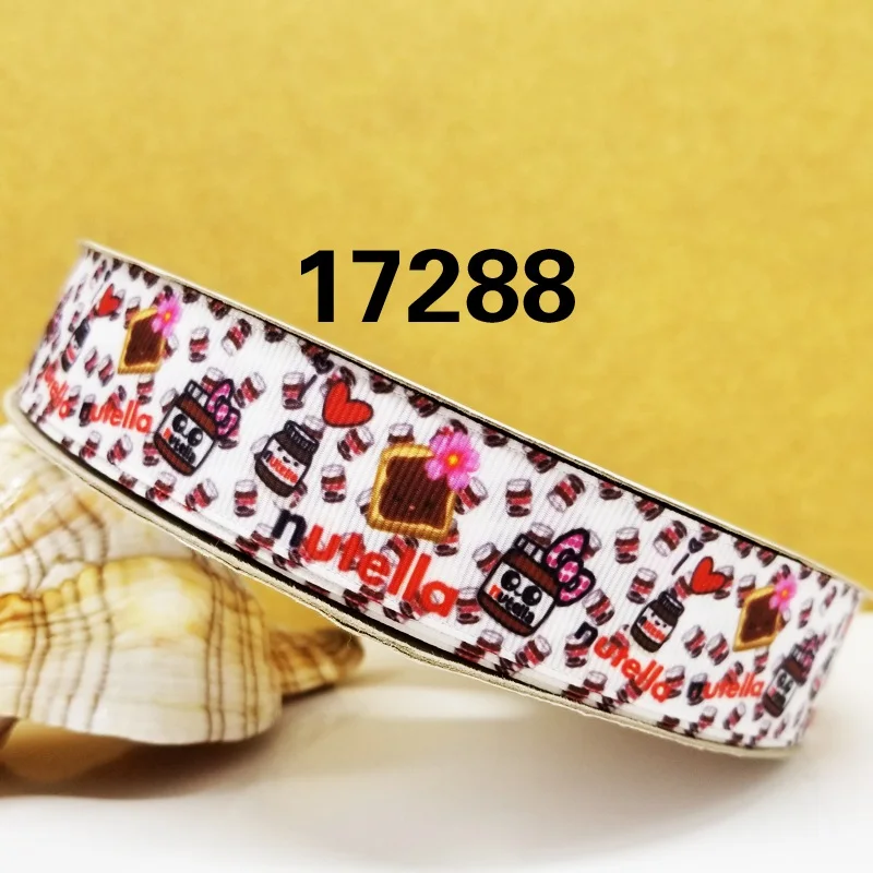 Бесплатная доставка 50 ярдов мультфильм печатных grosgrain ленты 17290 | Дом и сад