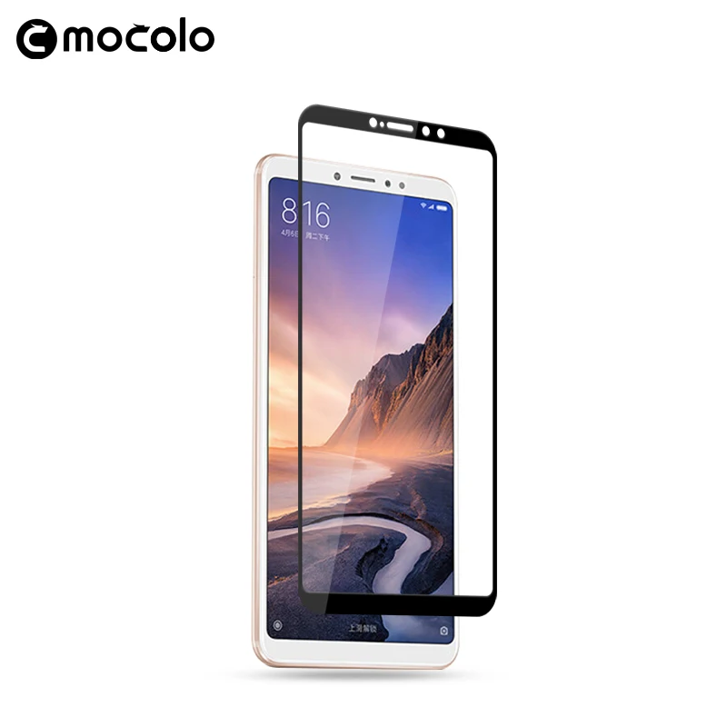 2018 Новое поступление Защитное стекло для экрана Xiaomi Max 3 Mi Полное покрытие