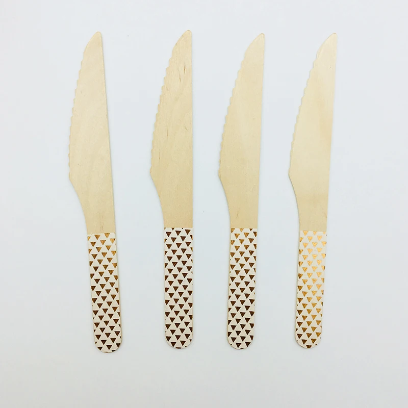 36 шт. деревянные столовые приборы|Одноразовая посуда для вечеринок| |