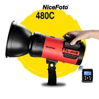 nicefoto ttl 480c 400w ttl 2 4g wireless gn68 hss 18000s studio flash high speed speedlite with transmitter for canon camera