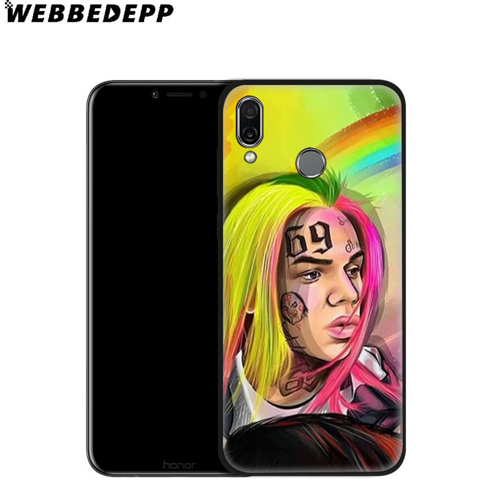 Мягкий чехол WEBBEDEPP 6ix9ine Tekashi для Huawei Mate Honor 20 6A 7A 7C 7X 8 9 9X 10 View Lite Pro 30 |