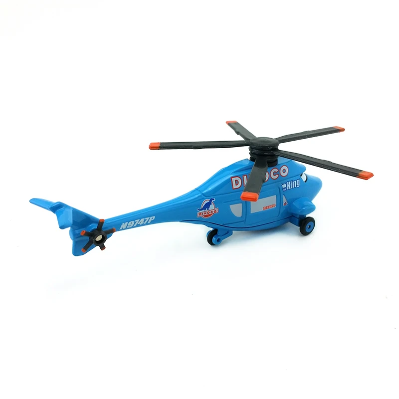 Фото Disney Pixar Cars The King Rescue Aircraft No.43 литые под давлением машины из металлического сплава 1:55 Коллекция игрушек Лучший подарок для детей №3