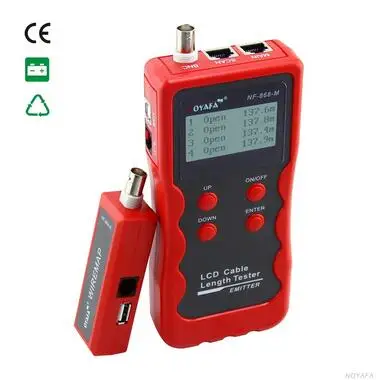Бесплатная доставка NOYAFA NF 868A Длина Кабеля Тестер проверка сети телефон usb и