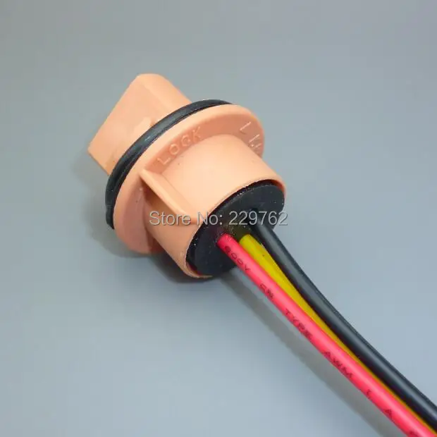 Shhworldsea 12 см 20AG Вт медный кабель 10 шт./лот T20 АВТО патрон для лампы АВТОМОБИЛЬНЫЙ