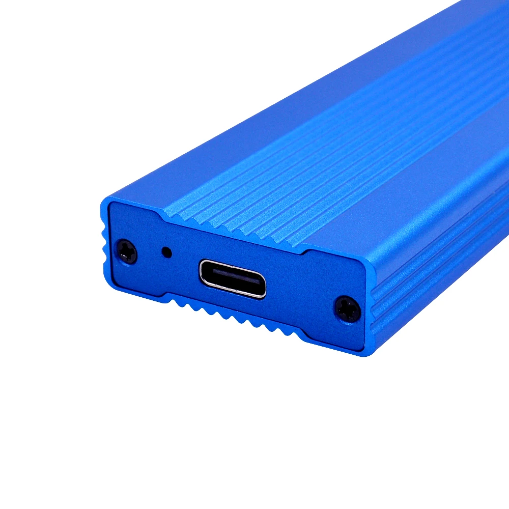Полностью алюминиевый корпус NVME M.2 для жесткого диска чехол мобильного Тип C 3 1