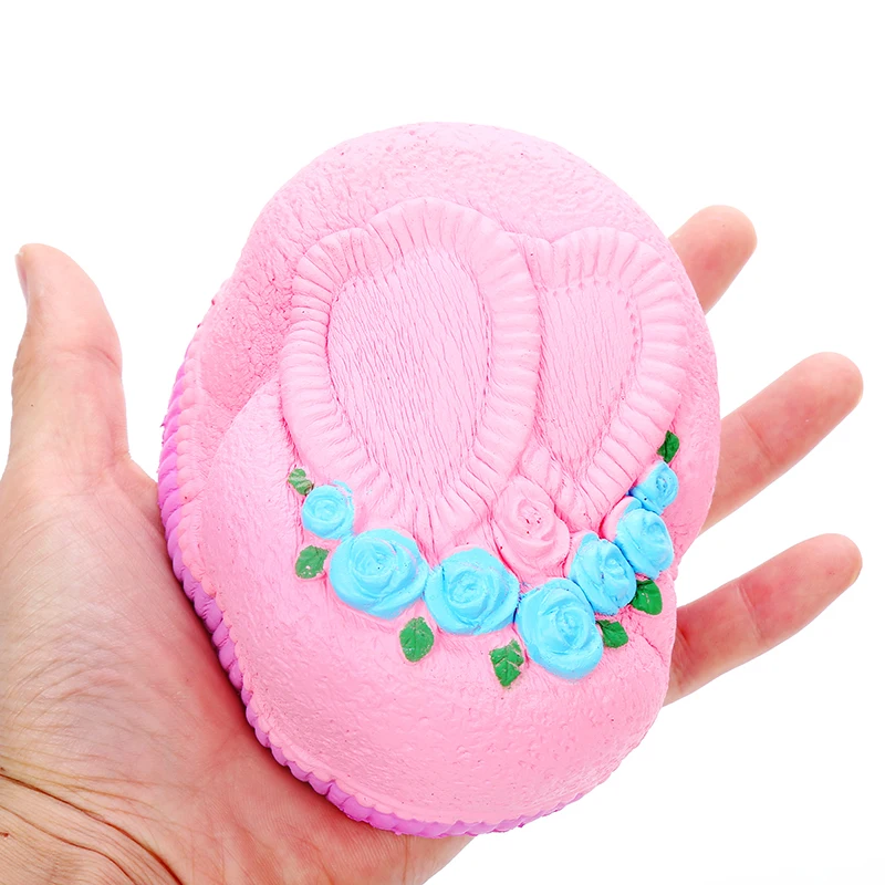 Jumbo super squishy squishies Набор Розовое Сердце Любовь Торт медленно растет свадебное