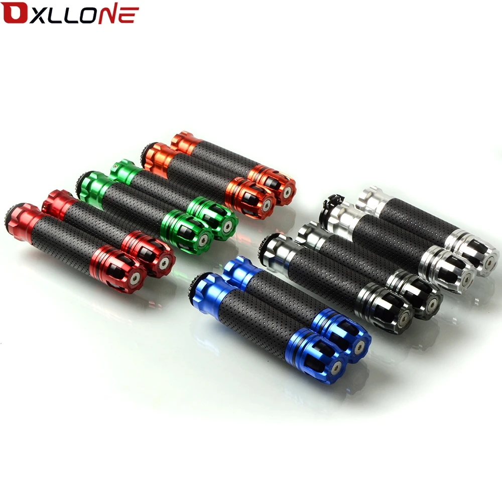 Алюминиевые ручки для мотоцикла Yamaha R1 R6 R7 FZ1 FZ6 MT01 Aprilia RSV 1000 Triumph Daytona 675 7/8 дюйма 22