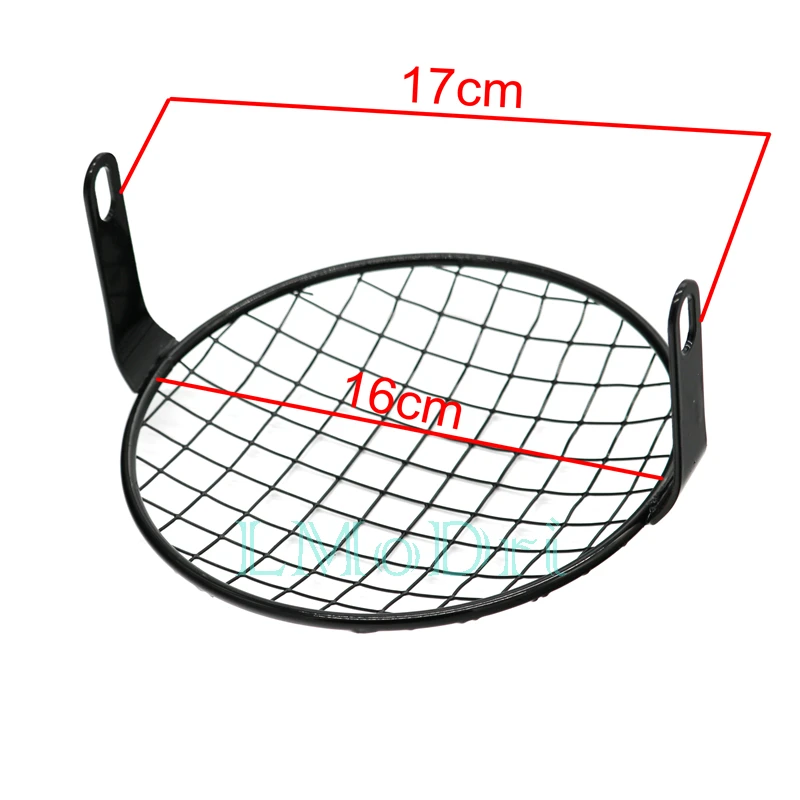 LMoDri мотоциклетный передний налобный фонарь в стиле ретро галогенный защитный