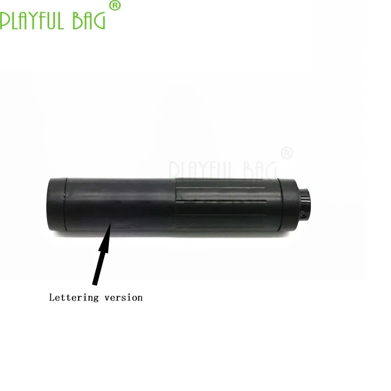Игрушечный водный пулевой пистолет Jinming8 gen9 M4 пластиковый глушитель Le Хуэй новым сезоном п деталей с автоматической фокусировкой AF игрушки для взрослых MI83 - Цвет: ABS Muffler