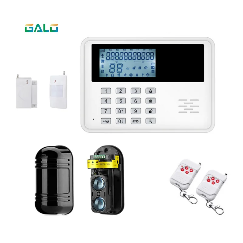 Беспроводная GSM сигнализация с защитой от стен IOS/Android управление через