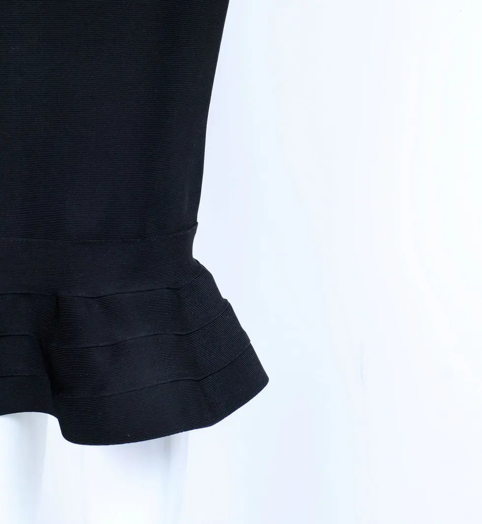 Sexy бретелек Русалка район платье повязки знаменитости модельер платье Vestidos