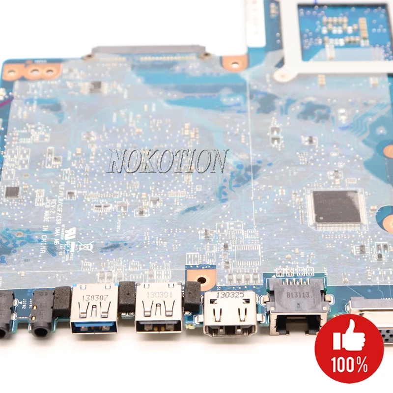 Nokotio H000038360 материнская плата для ноутбука toshiba satellite C850 L850 c855 L855 материнская плата HM76 SLJ8E Поддержка i3 i5 i7