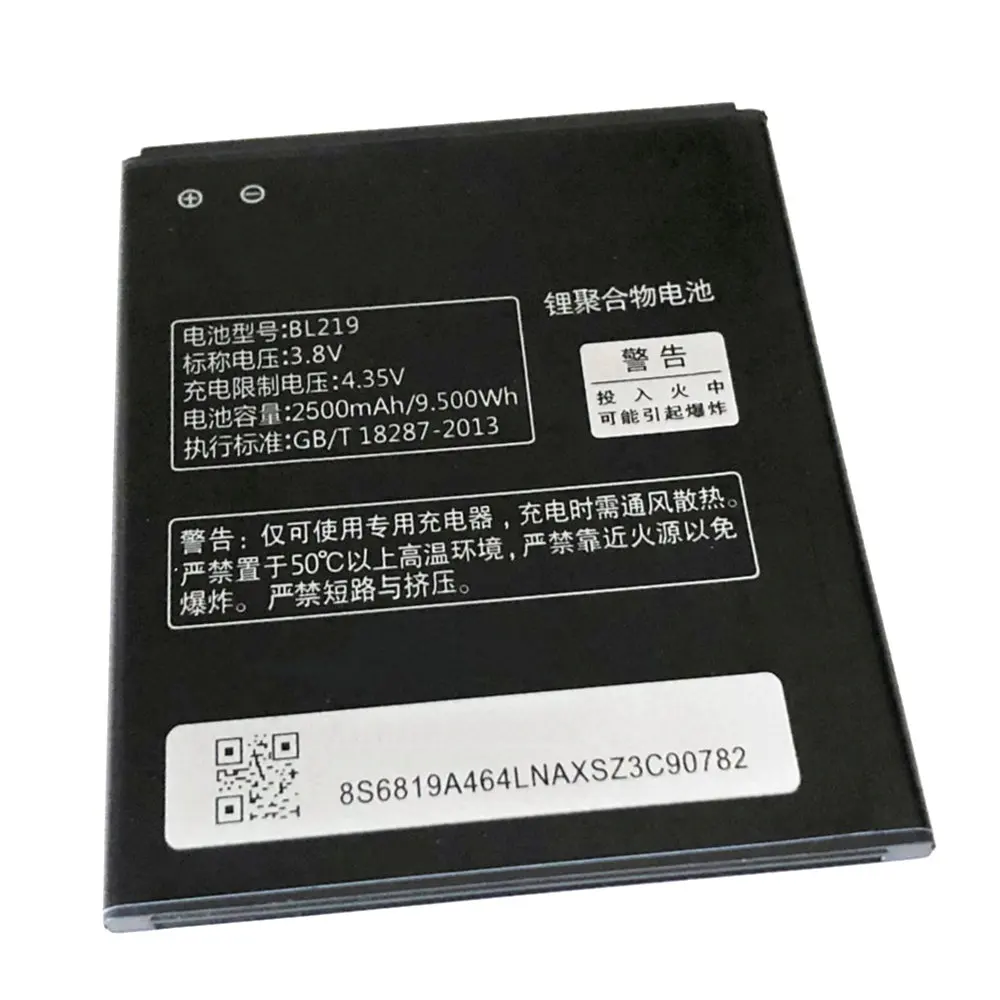 Высокое качество Замена батареи 2500 мАч BL219 батарея для Lenovo A880 S856 S810t A850 + A889 A890e A916