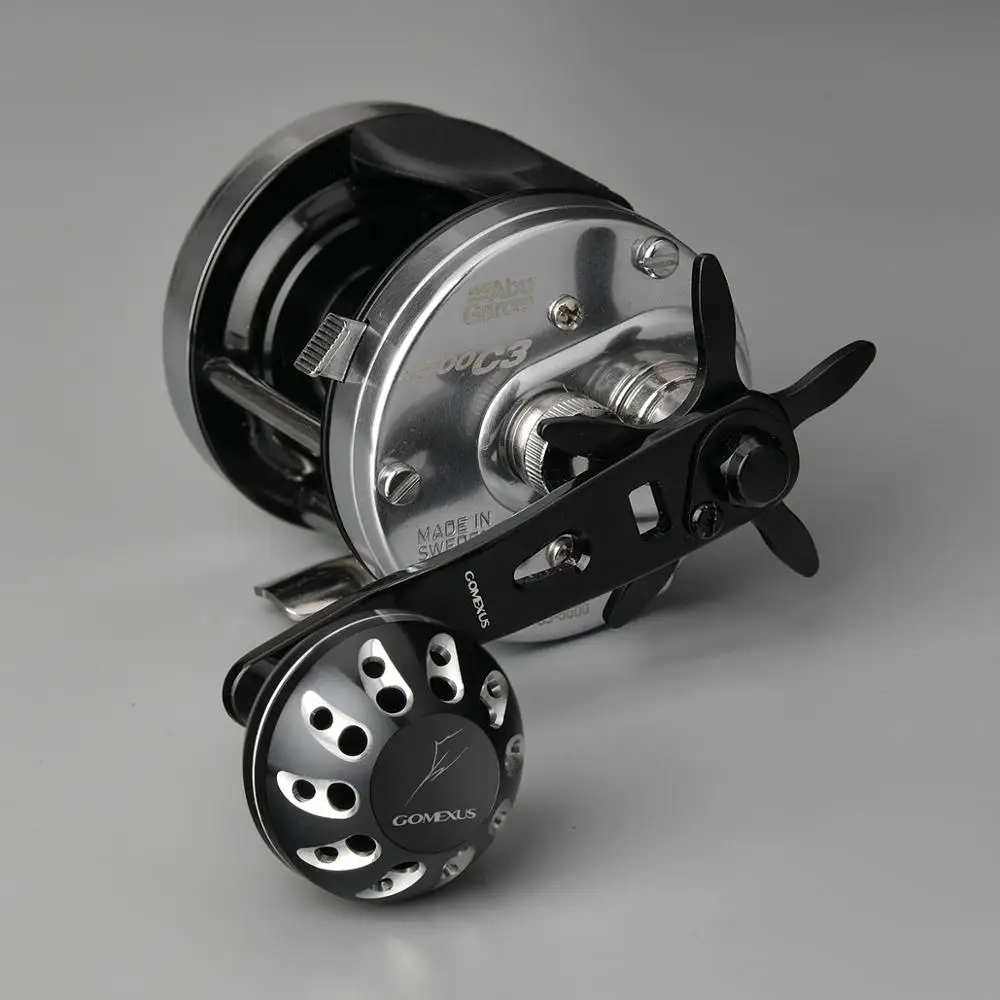 Ручка катушки Gomexus для Shimano Calcutta Conquest Daiwa Abu Ambassadeur C3 круглая Катушка 8*5 мм ручка 75 мм как описание