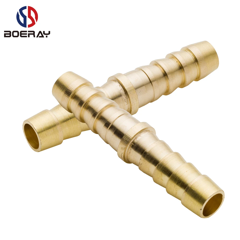 2 шт. 3/16 &quot1/4&quot 5/16 &quot3/8&quot 1/2 &quot5/8&quot Латунная Труба фитинг шланга Барб муфта