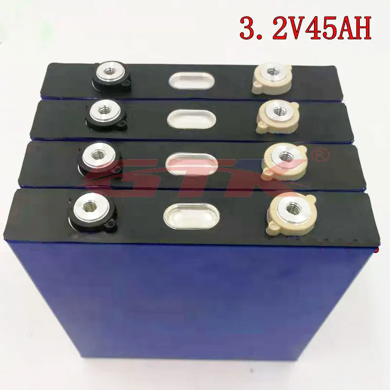 4 шт. высокая скорость 3 2 v 42ah 45ah lifepo4 cells 3C Разрядка Для Diy 12V 24v солнечной энергии RV