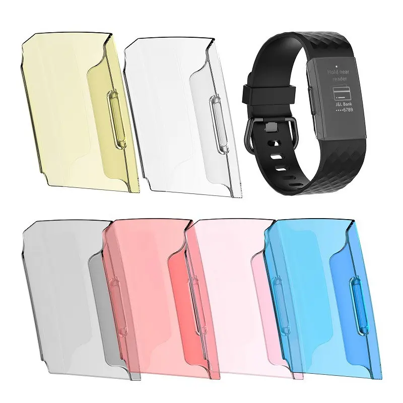Odog против царапин мягкая ТПУ Прозрачная защитная пленка для Fitbit Charge 3 Charge3 смарт