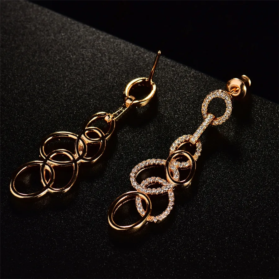 MOLIAM брендовые круглые серьги Модные ювелирные изделия из австрийского кристалла