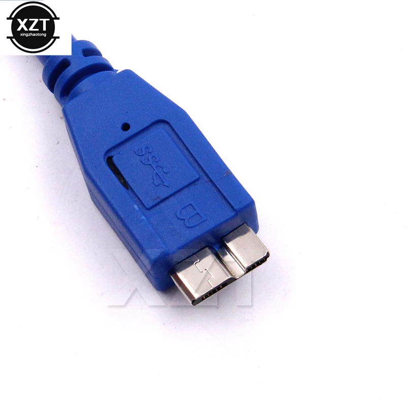 Высококачественный кабель соединитель A Male AM Micro B USB 3 0 USB3.0 в синем цвете м/1 м|micro b