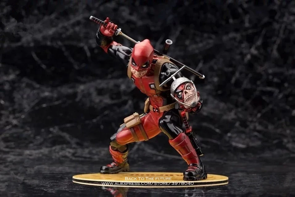Disney Marvel X-men Deadpool 16cm Action Figure Anime Mini Decoration PVC Collection Figurine Toy model for children gift | Игрушки и