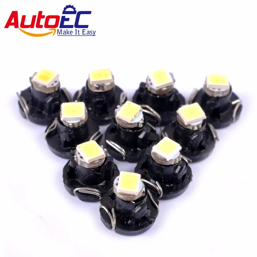Автомобильная светодиодная лампа AutoEC 10X T3 T4.2 T4.7 1 smd сменные светодиодные лампы