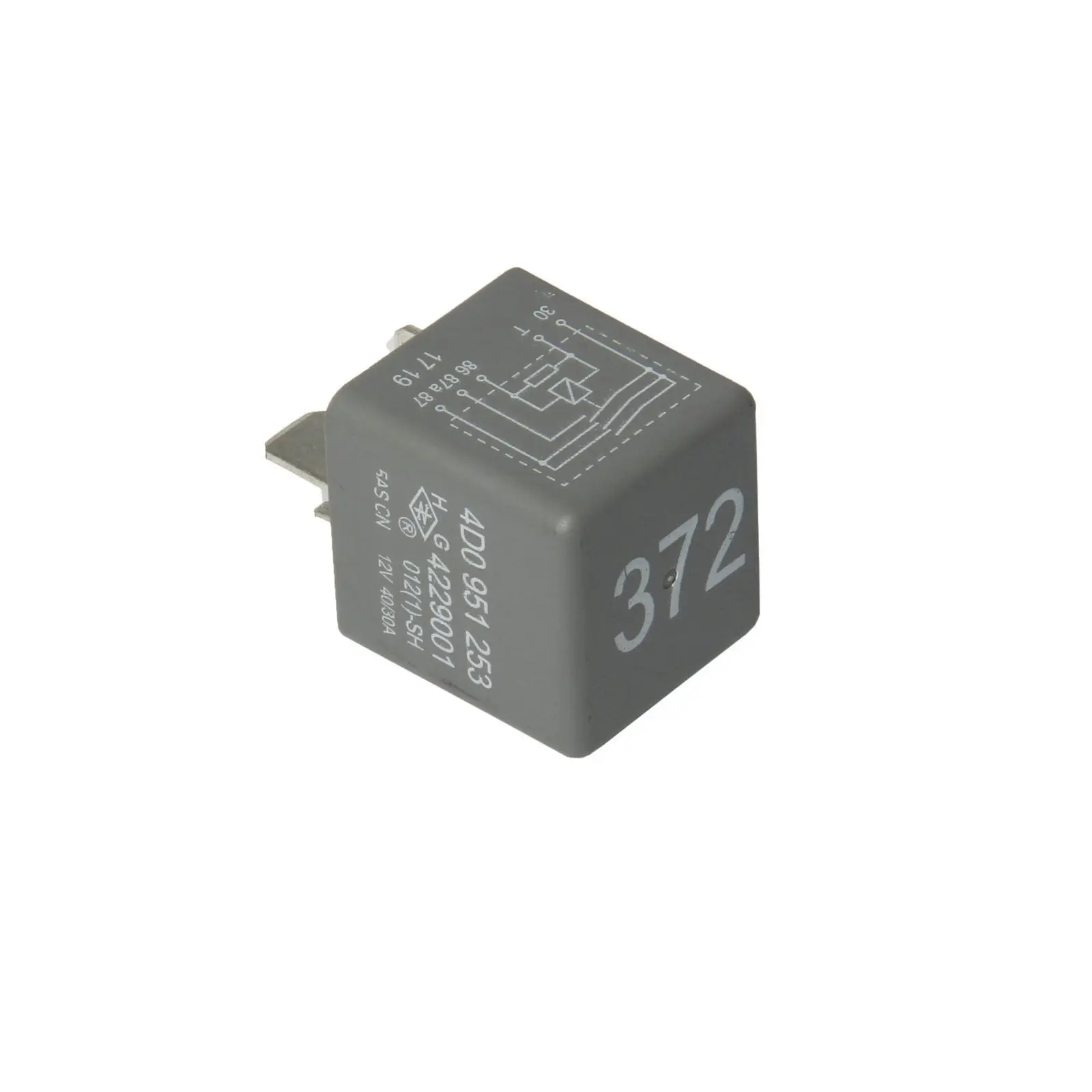 4D0951253 Fuel Pump Relay #372 For A-udi 1996-2002 A4 1995-2004 A6 1997-1999 A8 V-W Passat 4D0 951 253 | Автомобили и мотоциклы