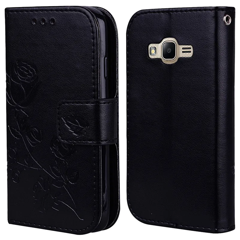 For Coque Samsung Galaxy J1 Mini Prime Leather Wallet Flip Case SM-J106F Cover | Мобильные телефоны и аксессуары