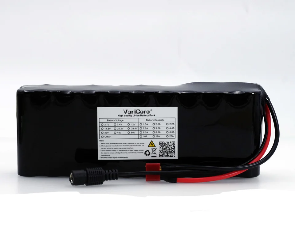 VariCore 36 В 18650 Ач 10S2P 5200 перезаряжаемая батарея мАч сменные велосипеды