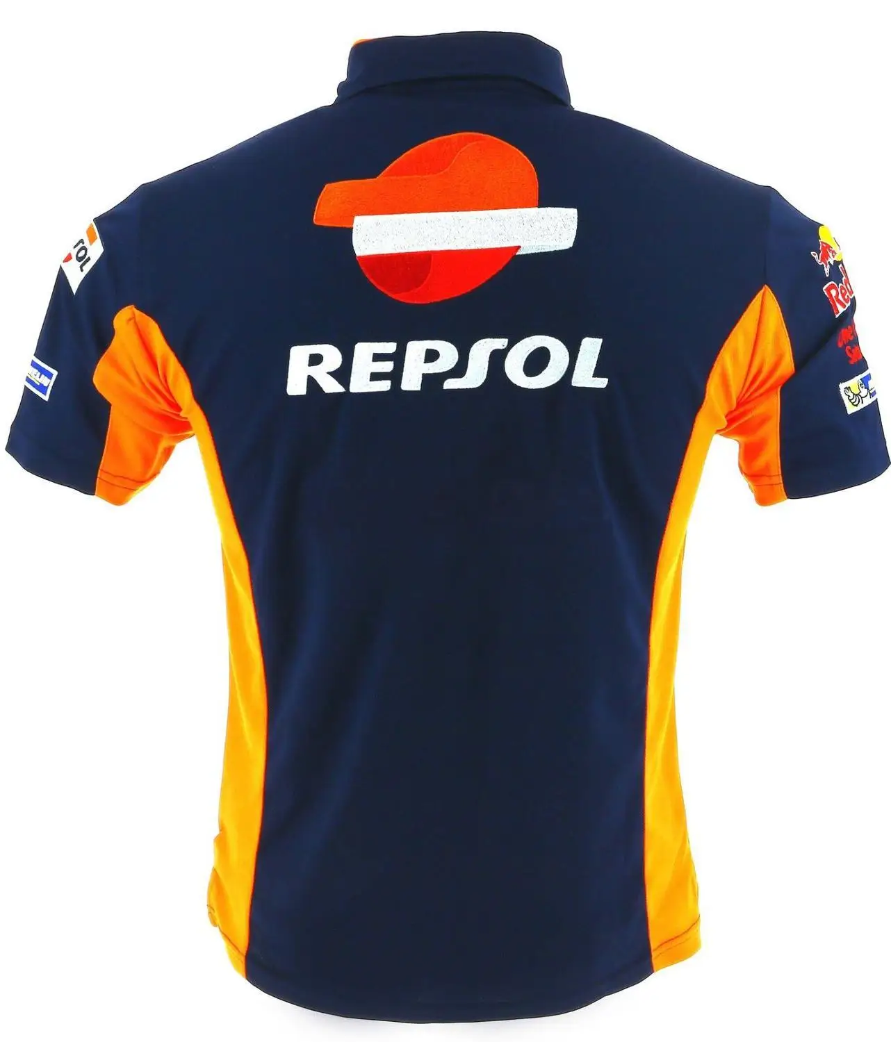 2018 GP Team футболка HRC REPSOL Moto PADDOCK командная гоночная одежда рубашка поло