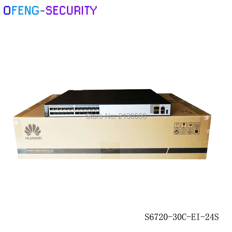Оригинальные переключатели Серии huawei S6720-30C-EI-24S -DC AC S6720 волоконный переключатель