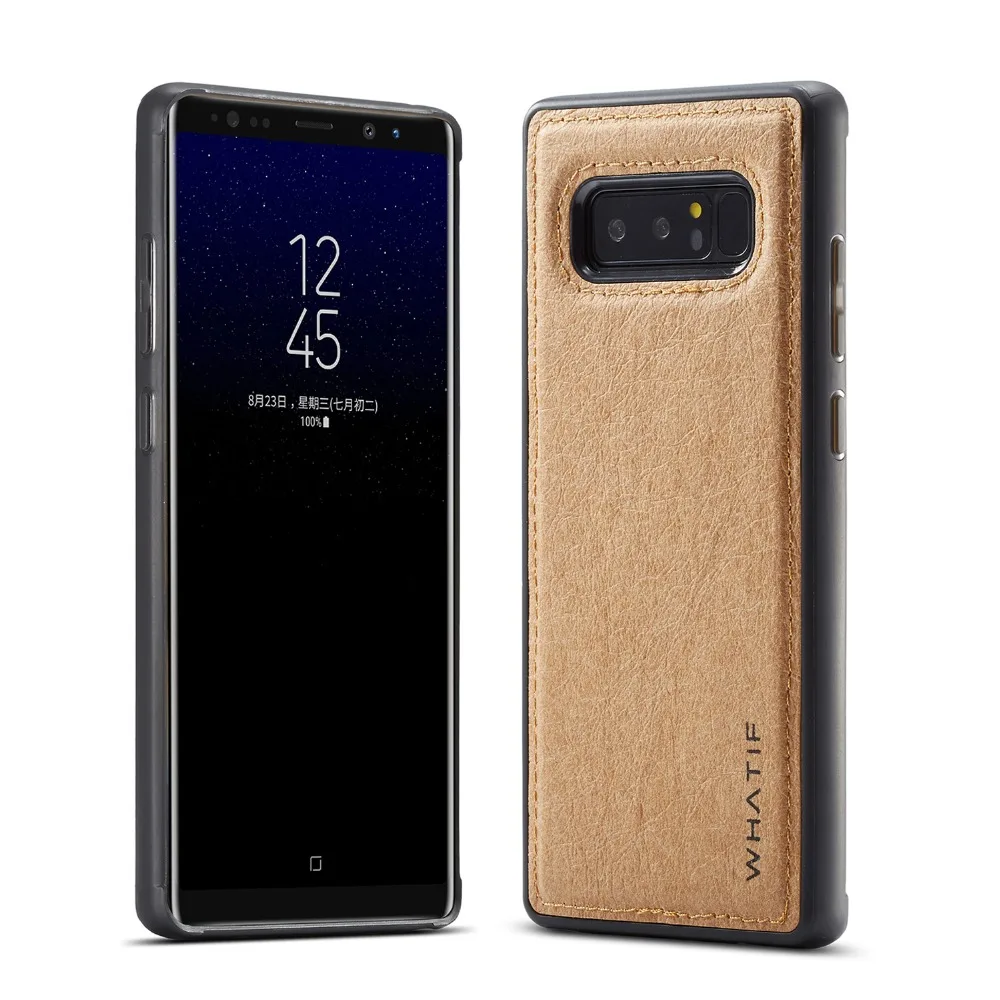 WHATIF чехлы для телефонов Samsung Galaxy Note 8 чехол N950F N950U специальная бумажная задняя
