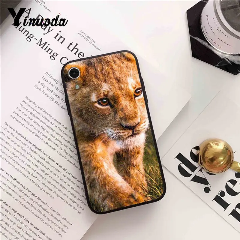 Yinuoda для iphone 7 XSMAX чехол Король Лев Simba идеальный чехол для телефона чехол для iphone 7X6 6S 8 Plus X 5 5S SE XR XS XSMAX - Цвет: 4