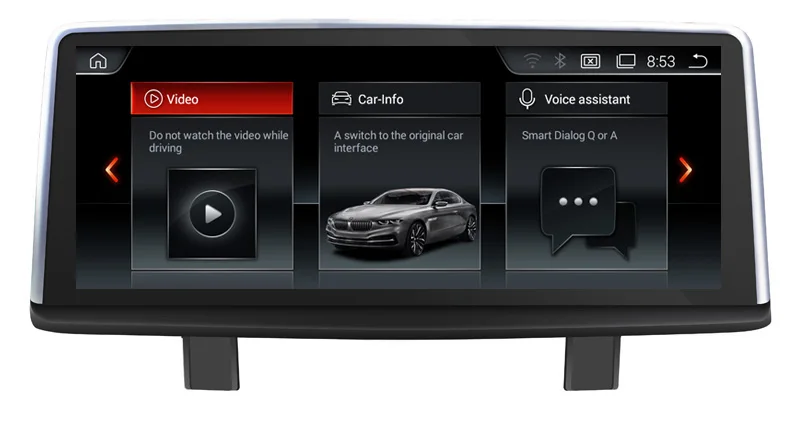 1280*480 четырехъядерный Android 4 автомобильный DVD для BMW F30 F20 F22 с Bluetooth 16 Гб Nand Flash 3G Wifi
