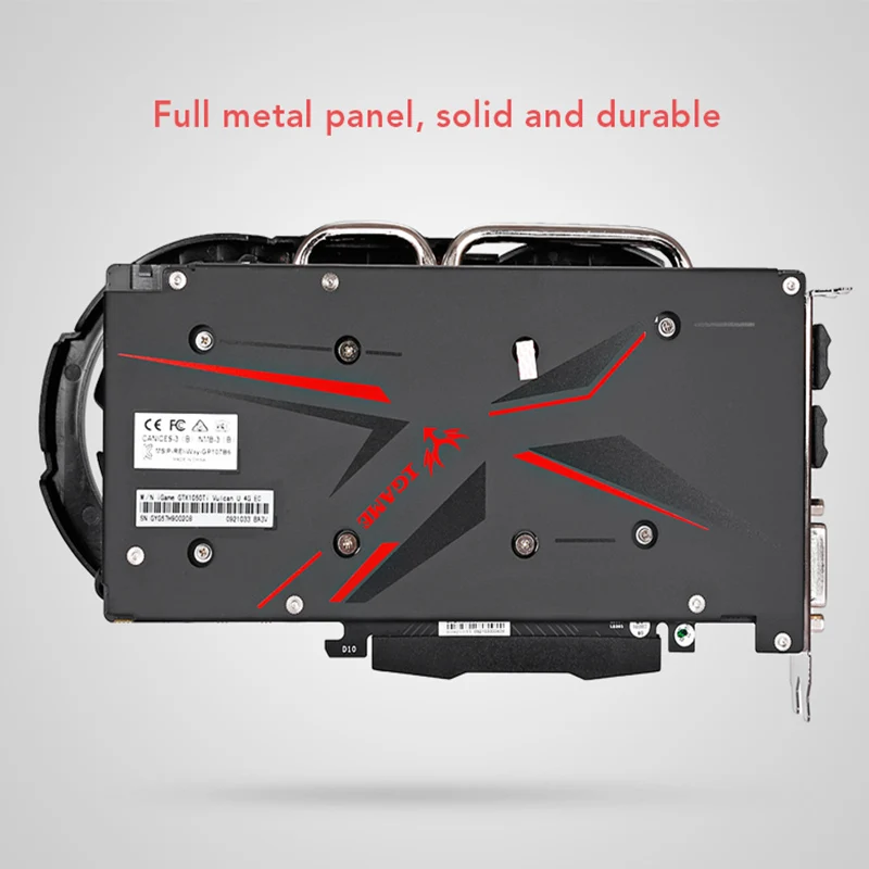 Оригинальная Красочная графическая карта GTX1050Ti 4 Гб 128 бит GDDR5 HDMI DP DVI 768 CUDR Core 7000 МГц