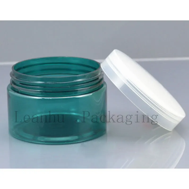 

Green Cream Jar With PET Screw Cap,Empty Cosmetic Container Sample 120G Jar,Cream, Body Lotion, Facial Mask Container,Wholesale