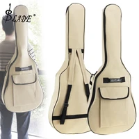 slade 4041 inch oxford fabric guitar case gig bag double straps padded 5mm cotton soft waterproof backpack guitar accessories