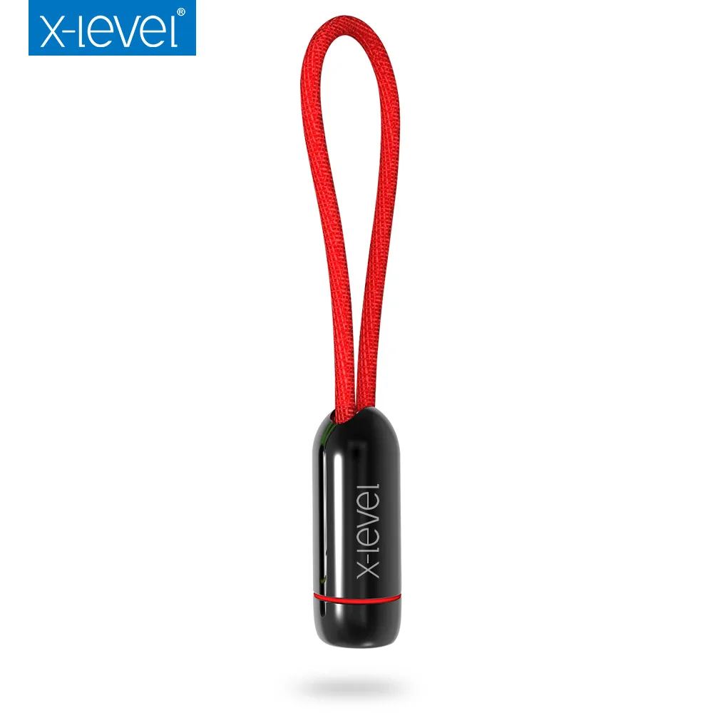 Red X-level USB кабель для iPhone 11 Pro Max X 8 7 6 Plus Быстрая зарядка кабель для передачи данных для iPhone кабель зарядного устройства для Apple Lightning Кабель - Цвет: Red