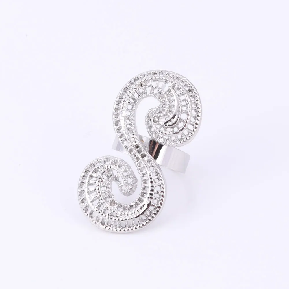 Комплект ювелирных изделий в африканском стиле посеребренное открытое ожерелье