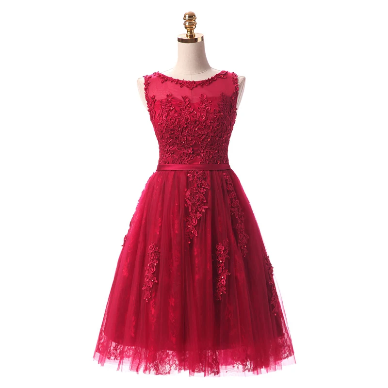 Праздничное платье кружева невесты платья трапециевидной формы без рукавов