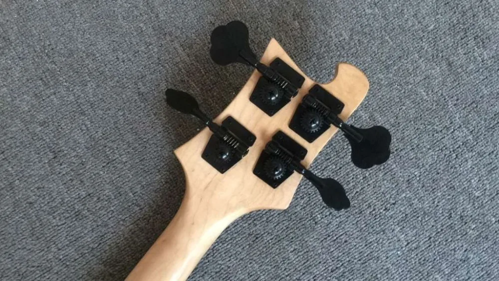 Новинка 2019 фабрика гитар 4 струны Rickenback 4003 fireglo бас натуральный рикен стерео два