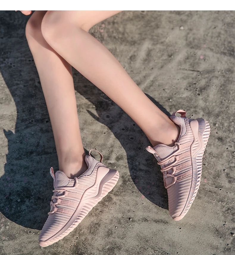 Спортивные кроссовки для женщин; scarpe donna Fly; трикотажная дышащая обувь; женская обувь высокого качества; женская обувь на плоской подошве; Прямая поставка