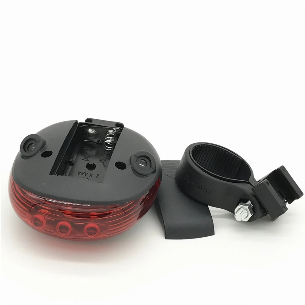 Красный задний фонарь велосипедная безопасная предупреждающая задняя лампа
